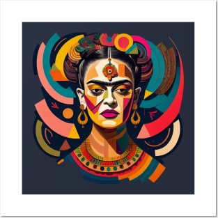 Frida Kalho in Color Posters and Art